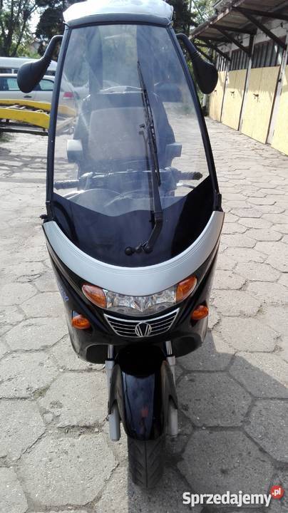 Skuter unikat KINGWAY POSTER z dachem składanym Kingway Łódź