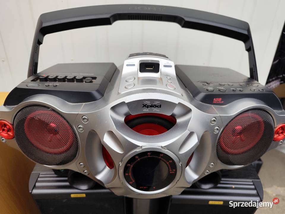 boombox Sony Xplod CFDRG 880CP uszkodzony Radioodtwarzacze zachodniopomorskie Grabowo