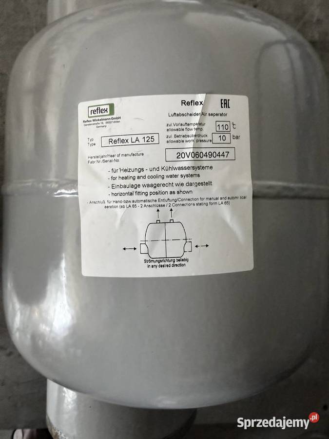Separator powietrza Reflex LA 125 Krotoszyn