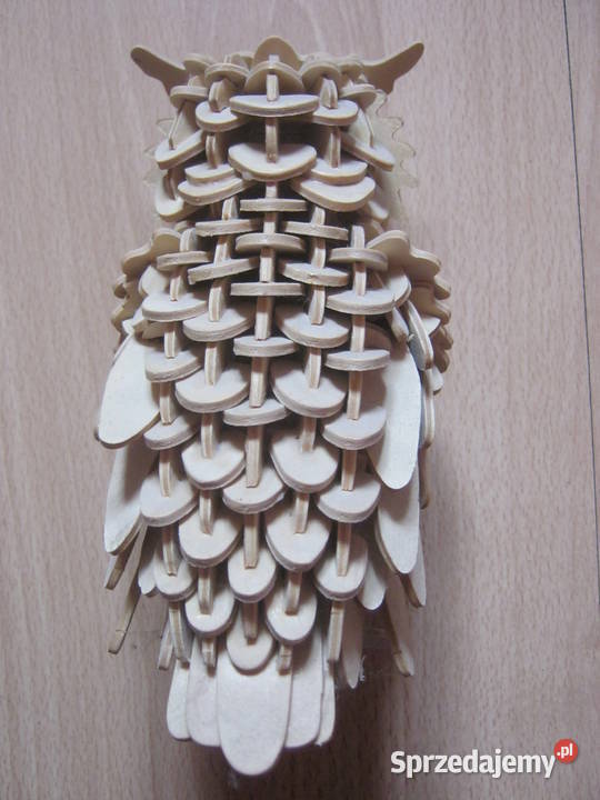 Model drewniany sowa Pozostałe Szczecin