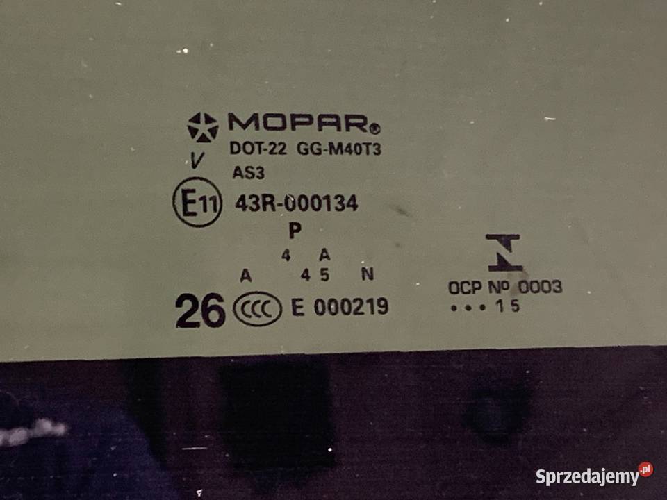 SZYBERDACH JEEP GRAND CHEROKEE WK SUV DACH sprzedam