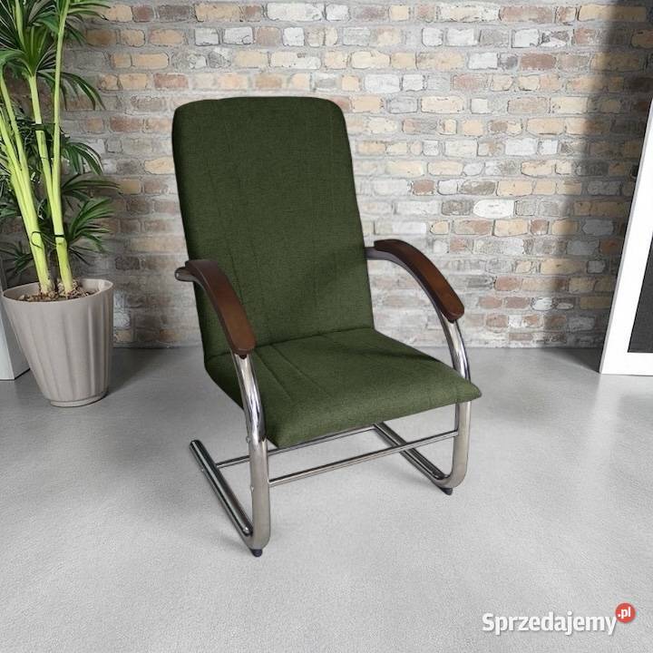 Fotel finka na metalowym stelażu różne kolory