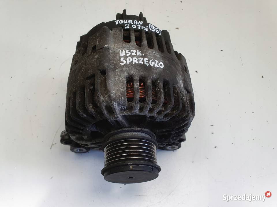 ALTERNATOR VW Touran I 20 TDI 06F903023C valeo lubelskie Chełm