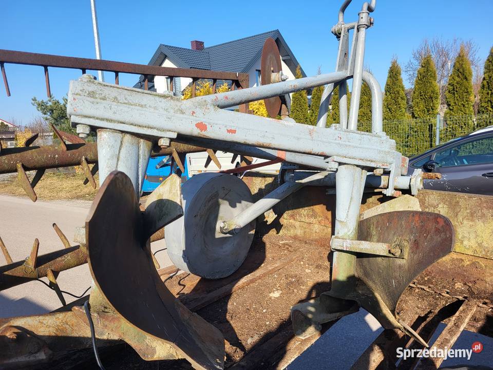 Pług 2 skibowy nieuszkodzony Wiskitki
