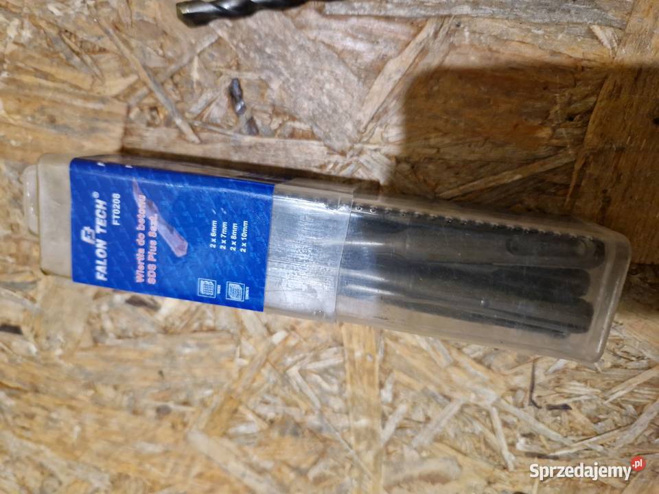 WIERTŁA DO BETONU SDS PLUS ZESTAW WIERTEŁ 8 Głogowa