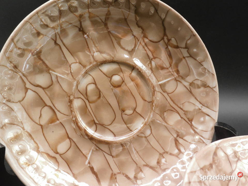 Talerzykipodstawki z fabryki porcelany w Raszków