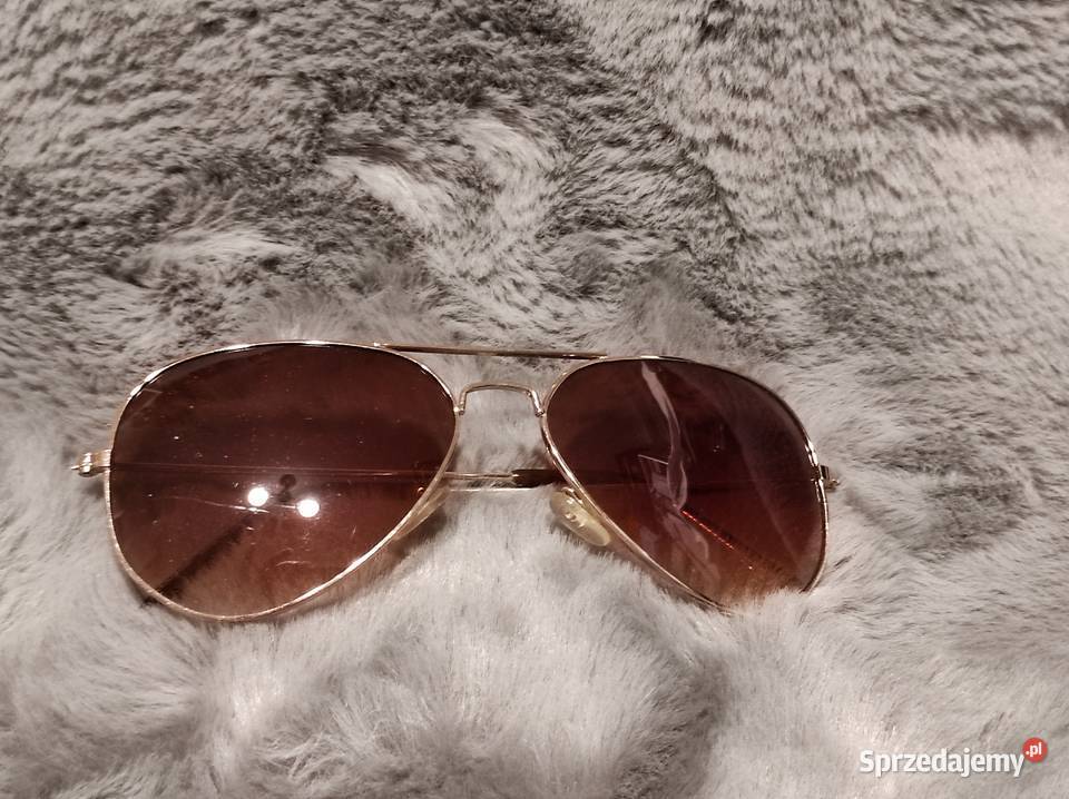Okulary przeciwsłoneczne okulary na lato brązowe Okulary