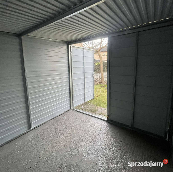 Schowek Domek Ogrodowy 25x3m Brama dwuskrzydłowa Tychy