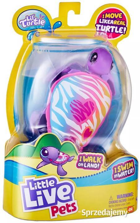 Little Live Pets Żółw Pływa Zabawka do Wody Mogilany