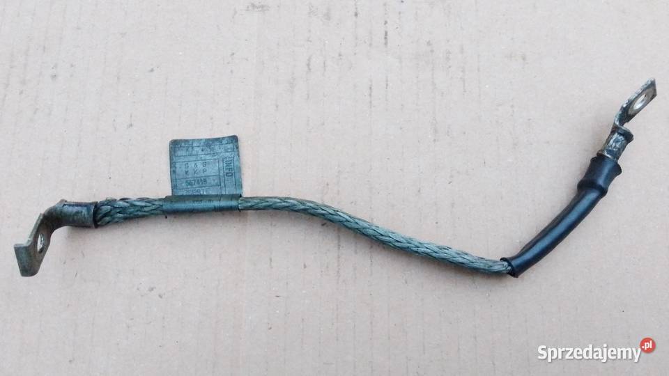 Przewód masy klema minus BMW 7 F01 F02 F06 F07 Akumulatory