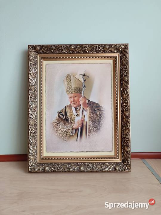 Obraz portret Papież Jan Paweł II Katowice