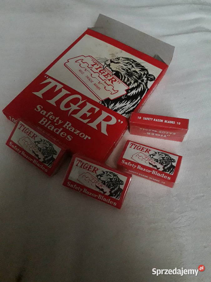 10 sztuk w paczce Żyletki Tiger Platinum