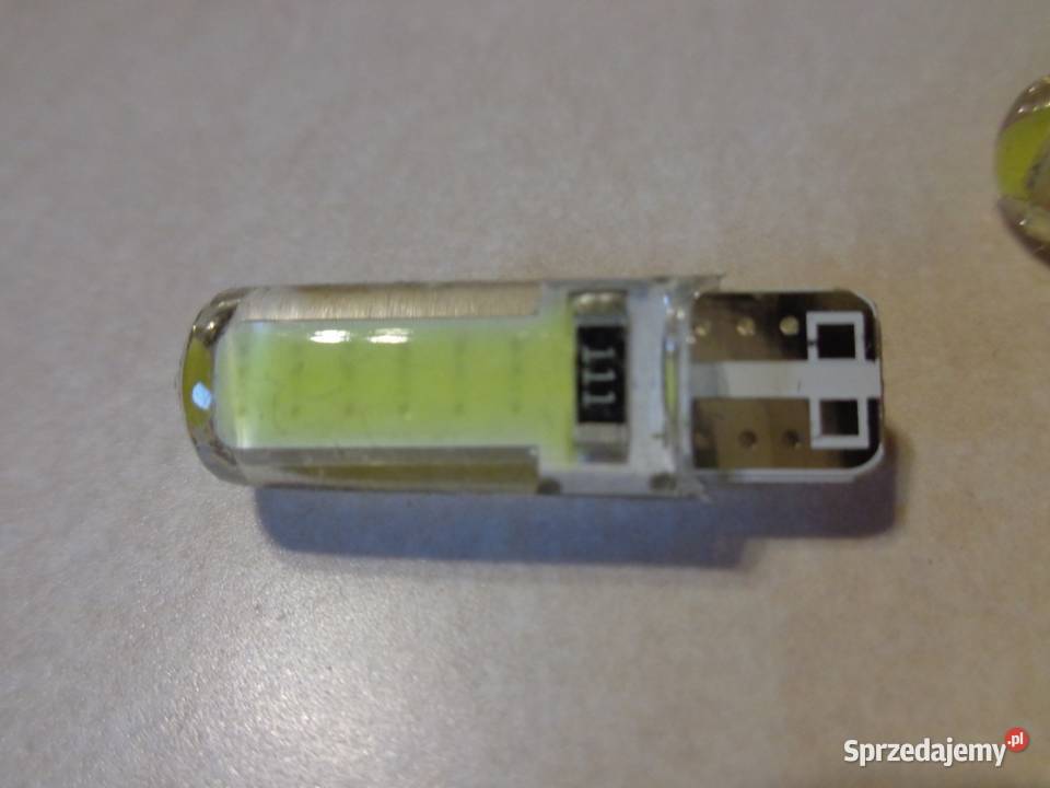Żarówka 2x COB LED W5W T10 postojówki SILIKON Oświetlenie