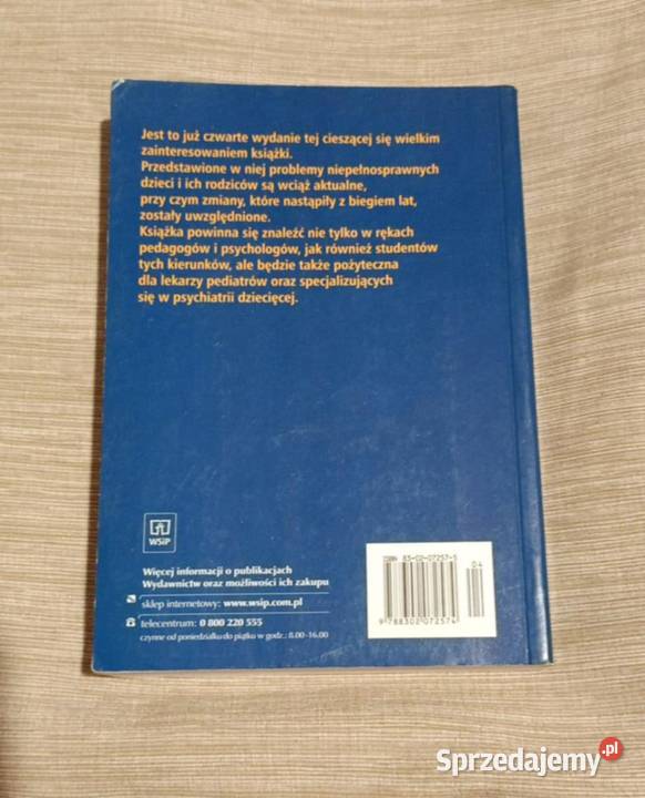 Dziecko niepełnosprawne w rodzinie Książki naukowe i popularnonaukowe Poznań sprzedam