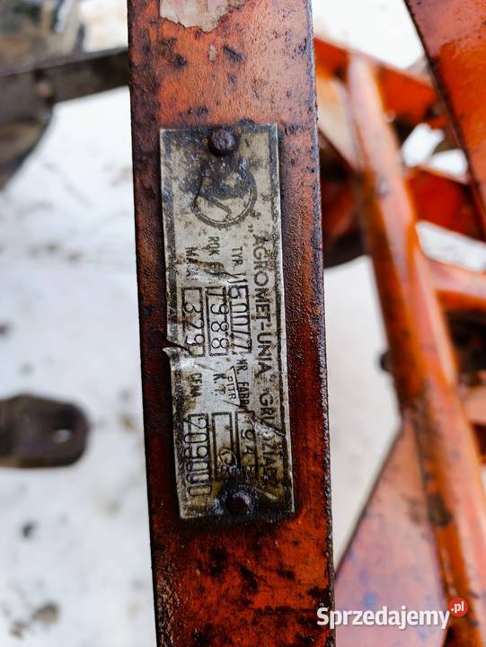 GLEBOGRYZARKA UNIA GRUDZIĄDZ 185 ORYGINAŁ Bononia