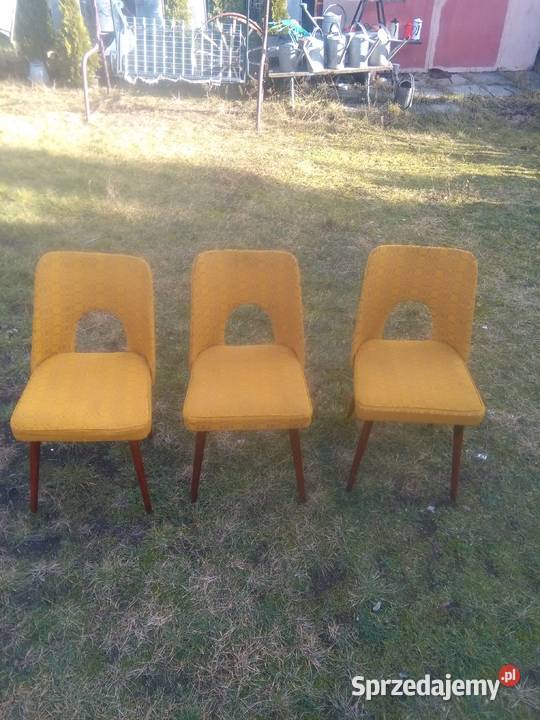 krzesła muszelki