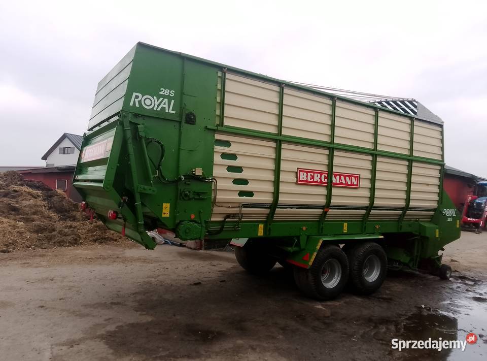 Przyczepa samozbierajaca Bergman Dudy Puszczańskie sprzedam