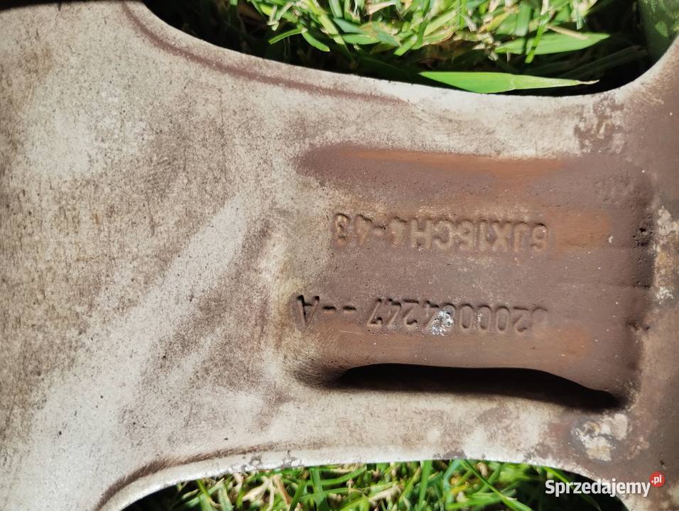 Koła zimowe Renault Modus 15 felgi aluminiowe Nysa sprzedam
