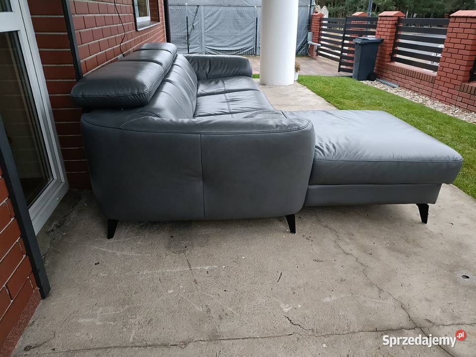 Sprzedam narożnik ze skóry wielkopolskie Konin sprzedam