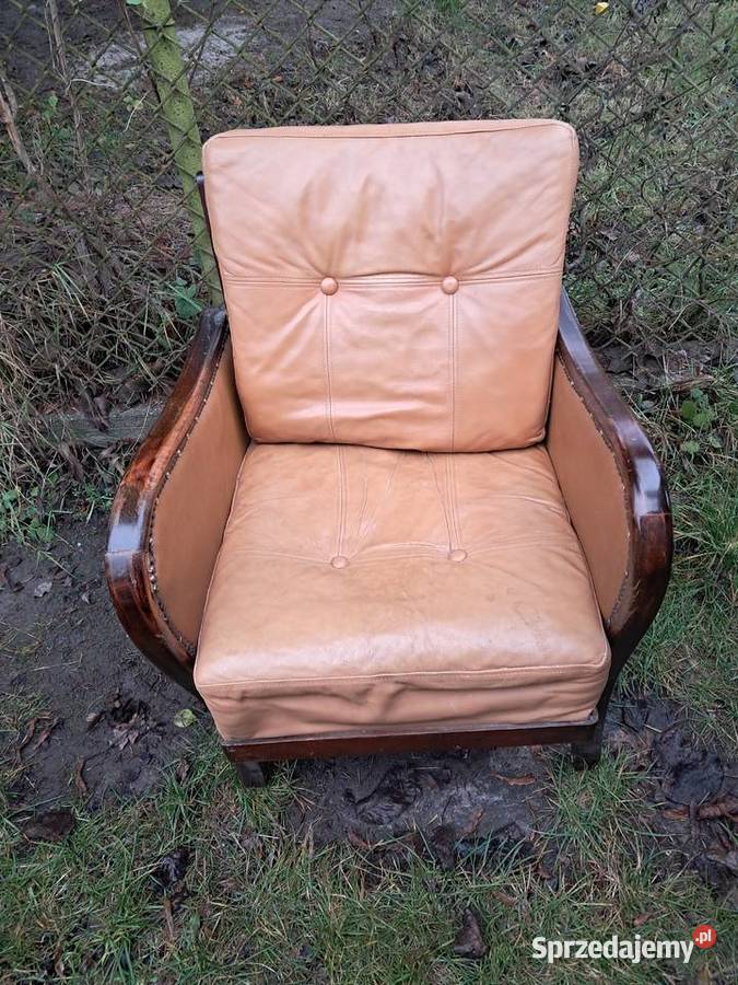 Fotel vintage secesja Fotele Swędów