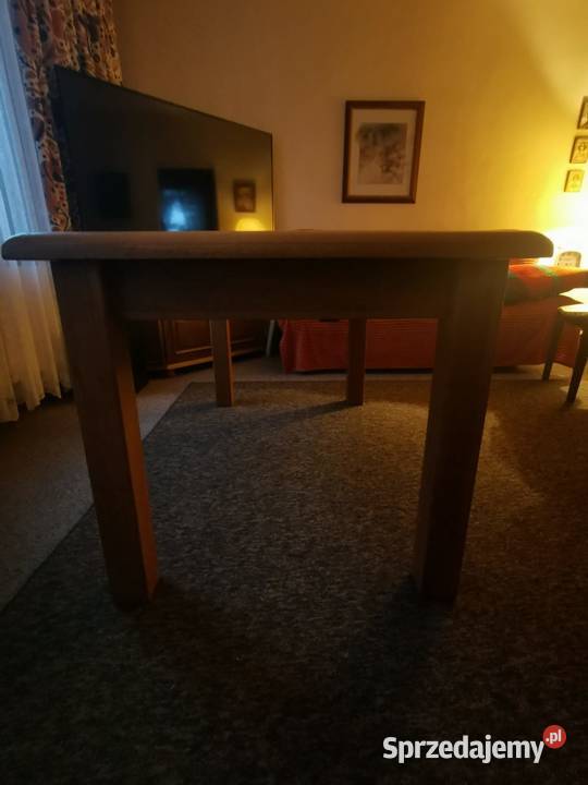 stól dębowy rozsuwany rozkładany Łódź