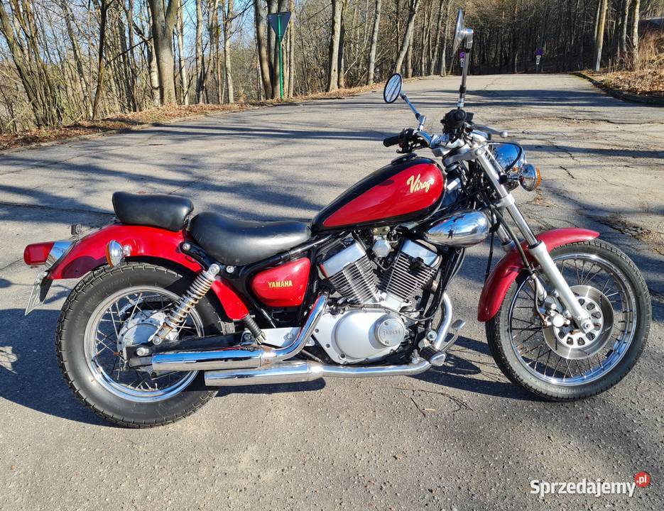 Yamaha Virago 125 klasyczny chopper Kat B A1 Rok produkcji 1998 Mrągowo