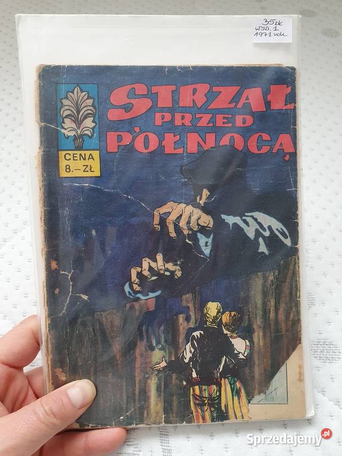 Kapitan Żbik Strzał Przed Północą wydanie 1 1971 Gdynia