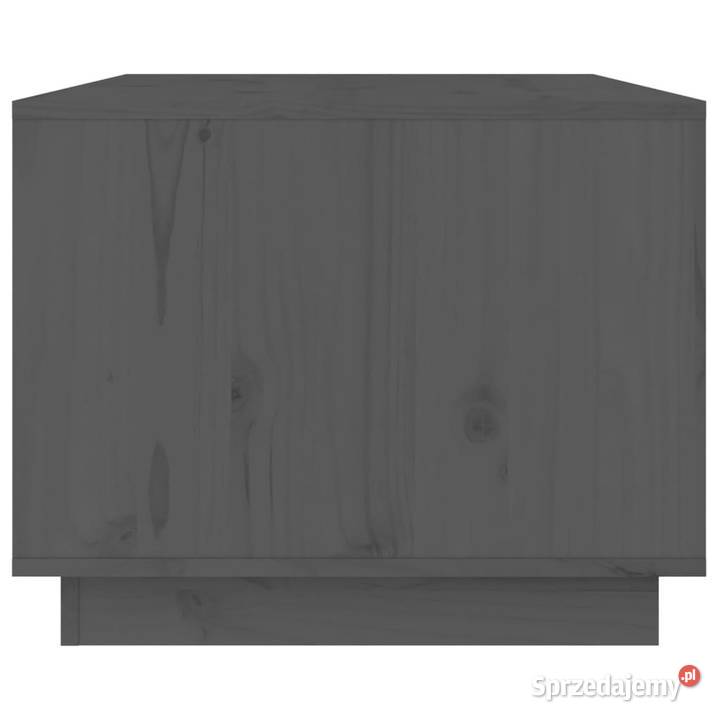Stolik kawowy szary 80x50x40 lite drewno sosnowe Warszawa