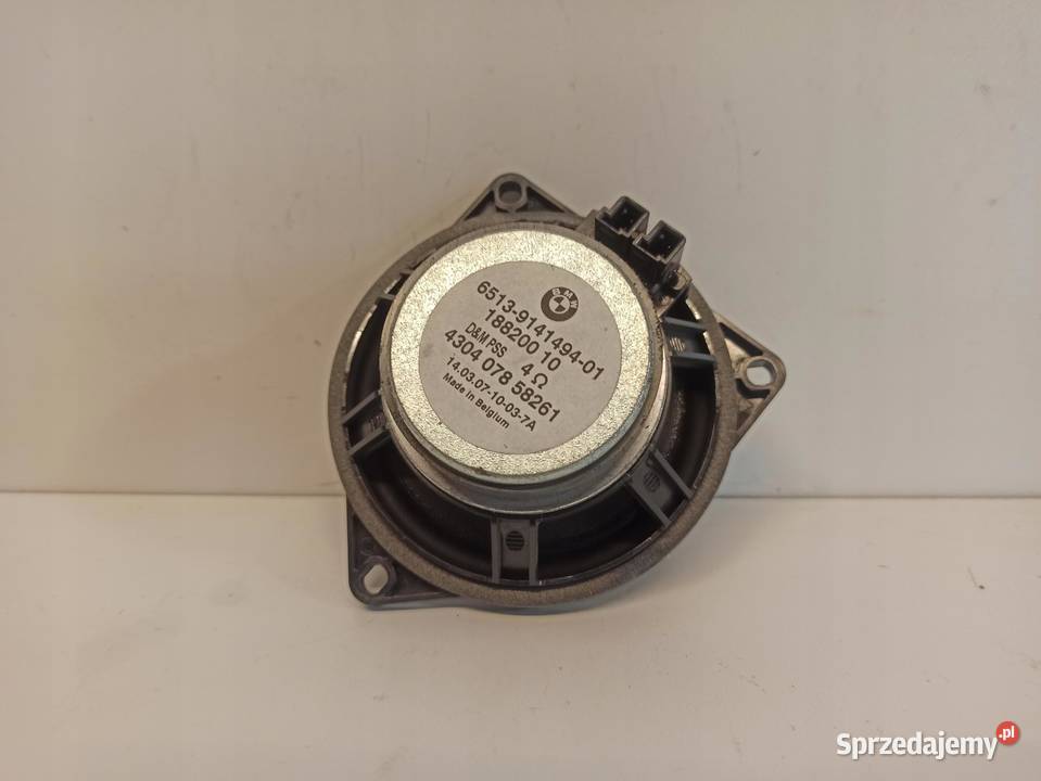 GŁOŚNIK ŚREDNIOTONOWY BMW E60 9141494 osobowe dolnośląskie