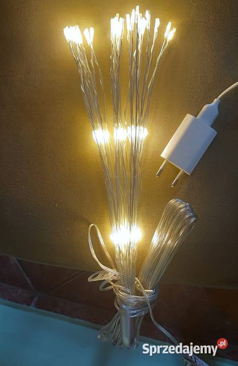 Eksplodująca Gwiazda Kula Lampka 90LED zasilanie Morąg