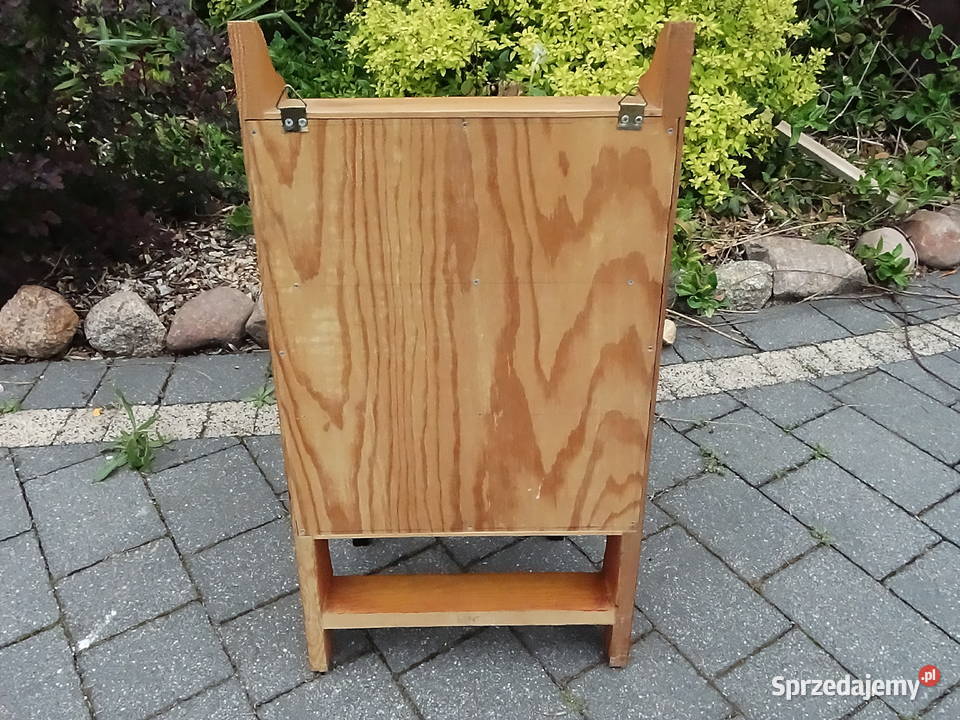 Rustykalna Drewniana Szafka na Klucze Organizer 10cm Biłgoraj