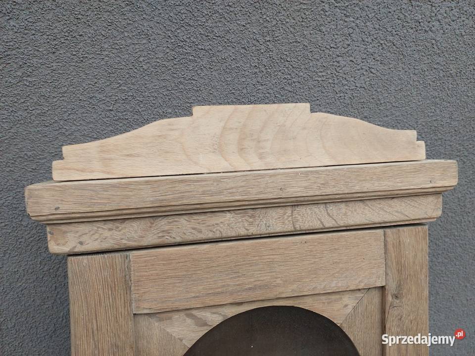 S107 Skrzynia obudowa starego zegara szafka Tczew