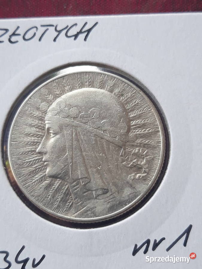 5 Głowa kobiety 1934 r 1 ładna Konin