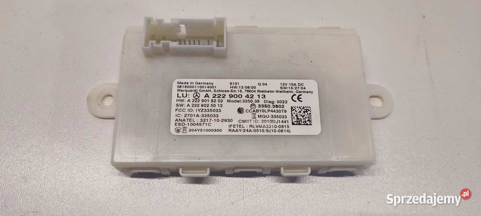 MERCEDES GLC W253 MODUŁ STEROWNIK KEYLESS dolnośląskie