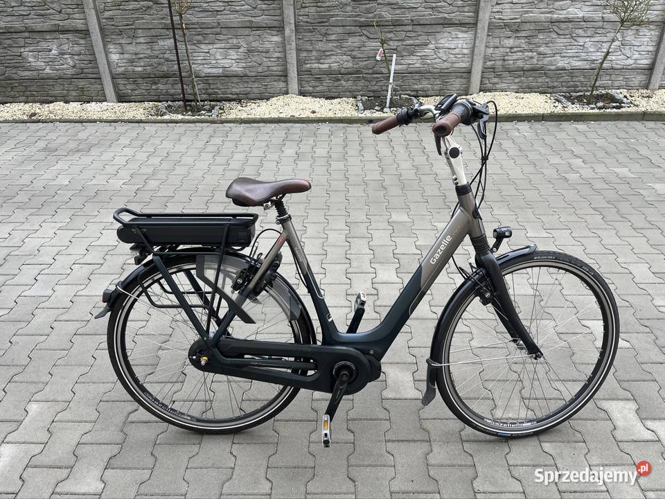 Rower elektryczny Gezelle Orange C8 SHIMANO Rowery elektryczne Pojazdy elektryczne wielkopolskie Rawicz