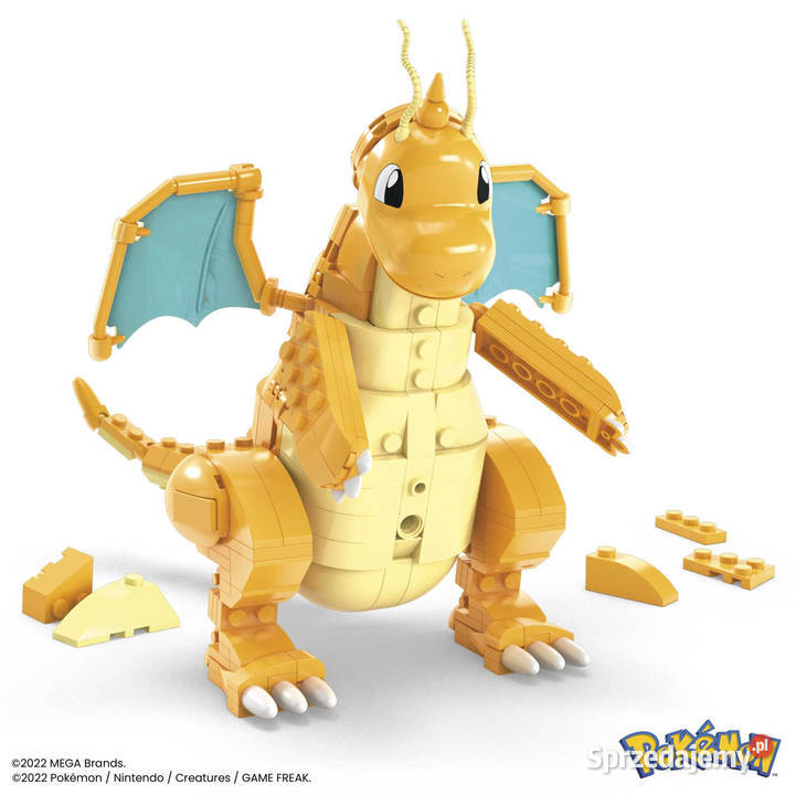 Figurka Pokemon Dragonite Klocki Konstrukcyjne Mogilany