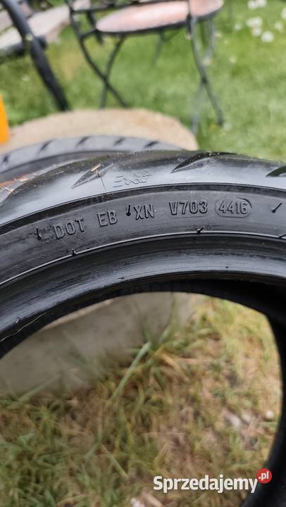 Komplet opon z Triumph Speed Triple 1050 Burzyn