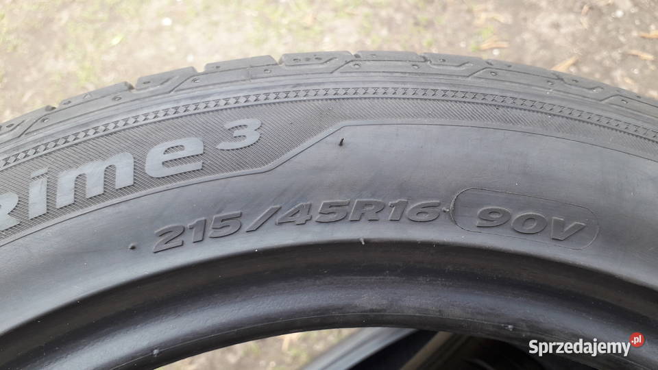 Opony letnie Hankook ventus prime3 21545R16 90V Samochodowe
