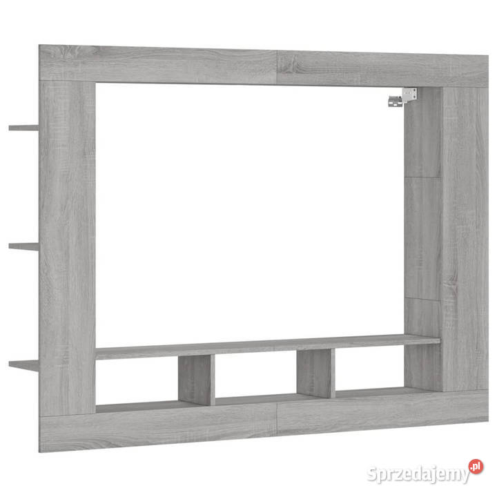 Szafka pod telewizor szary dąb sonoma 152x22x113