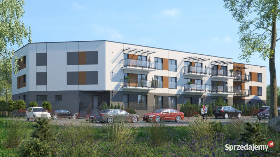 Dwupiętrowy apartamentowiec z windą w Katowicach śląskie Katowice