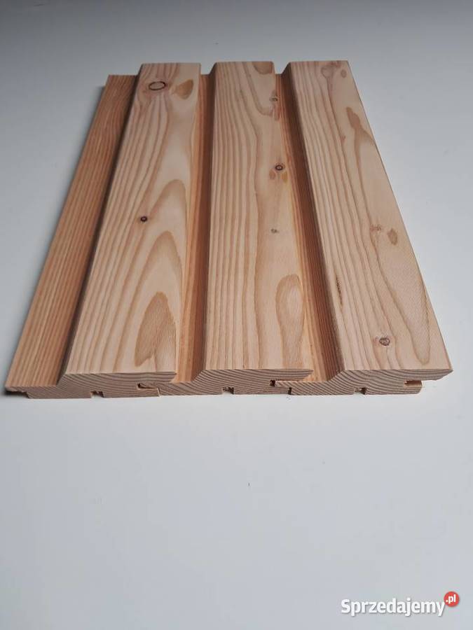 Elewacja romb deska modrzew Okładziny elewacyjne