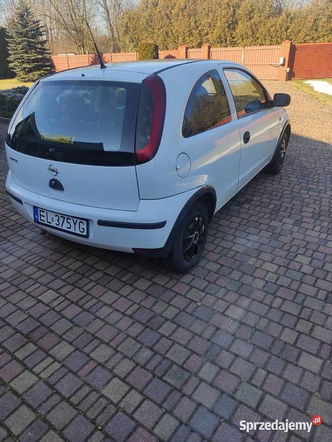 OPEL CORSA C 10 Benzyna 2005r Łódź