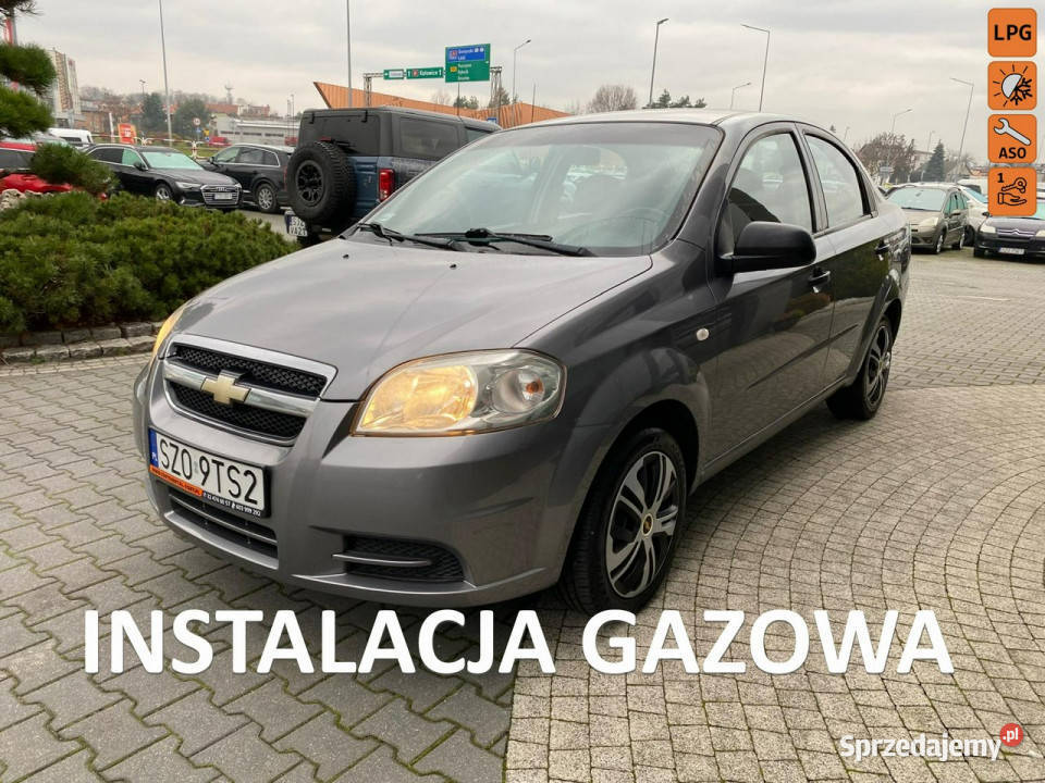 Chevrolet Aveo LPG benzynka klimatyzacja Żory