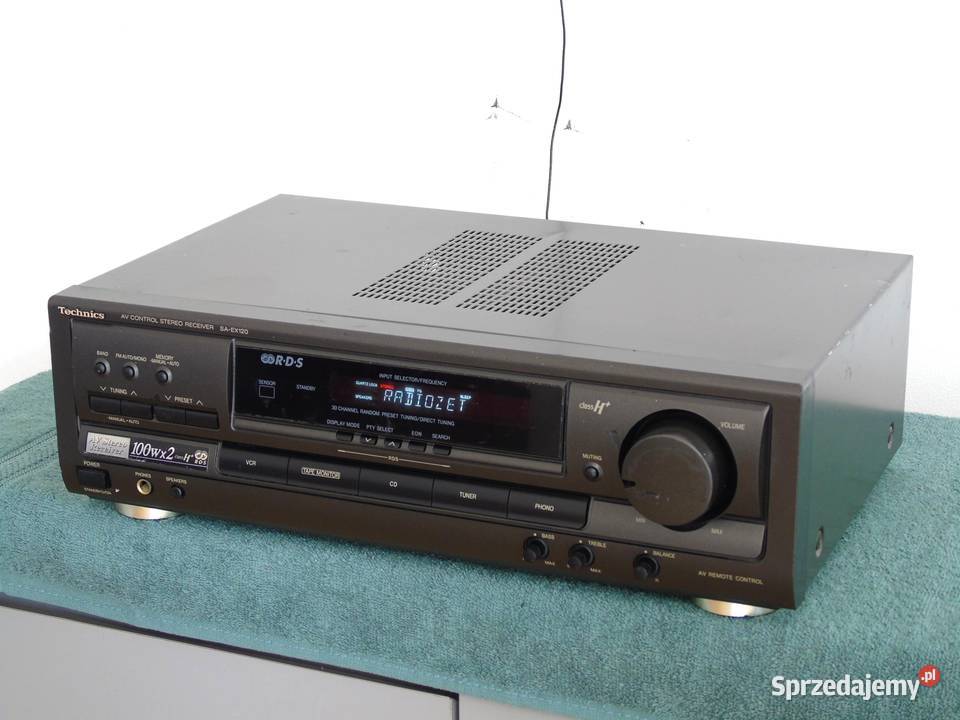 Wzmacniacz z radiem Technics SAEX 120 sprawny i Jasło