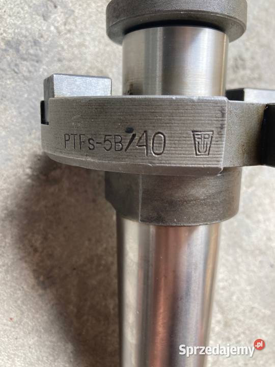 Trzpień frezarski uniwersalny PTFs5B40 FV Czarnożyły sprzedam