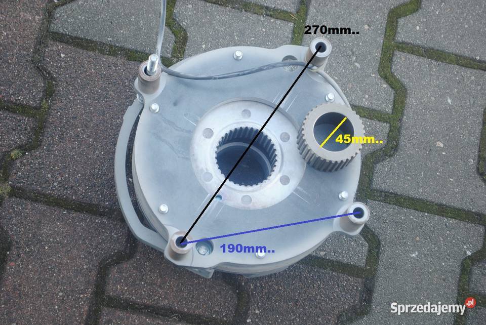 HAMULEC silnika elektrycznego 230V INTORQ 260NM lubuskie Kargowa