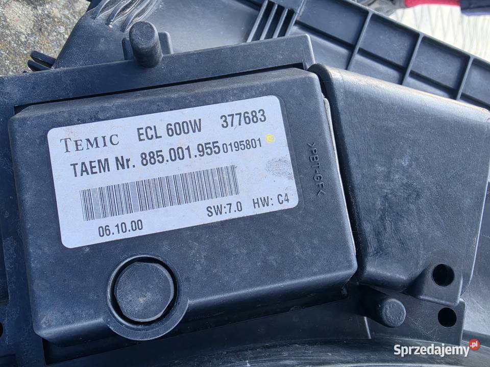CHŁODNICA WODY KLIMATYZACJI WENTYLATOR MERCEDES osobowe