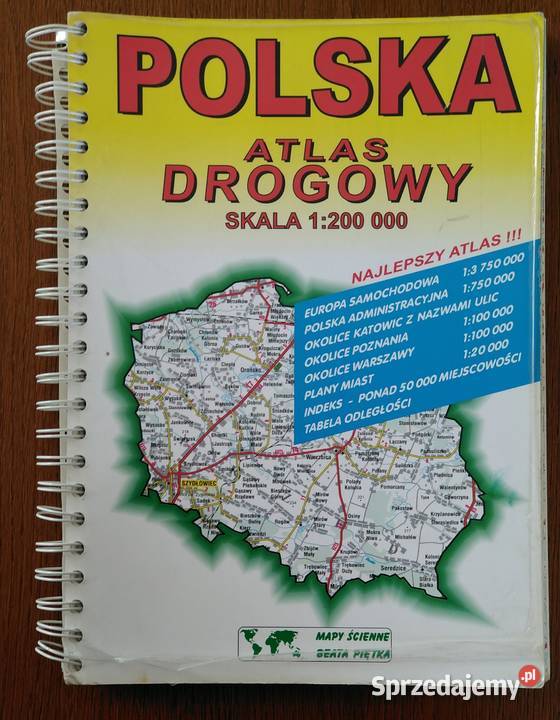Atlas Drogowy Polski pomorskie