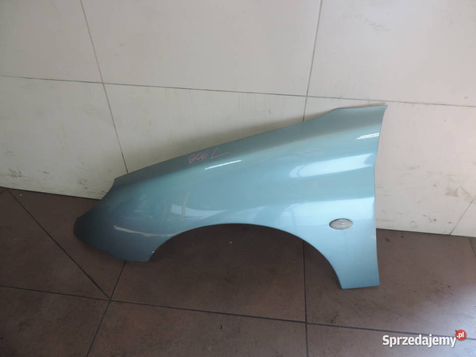 PEUGEOT 206 BŁOTNIK LEWY PRZÓD Rok produkcji 2000 Nowy Sącz