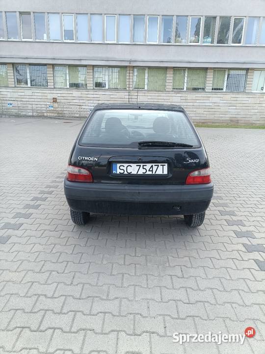 Citroen Saxo 11 benzyna wersja Bic czarnyNa Łódź